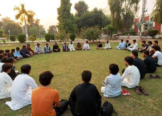 آئی ایس او پاکستان کے مرکزی صدر سید امین شیرازی کا بہائوالدین زکریا یونیورسٹی کا دورہ، طلباء سے ملاقات 