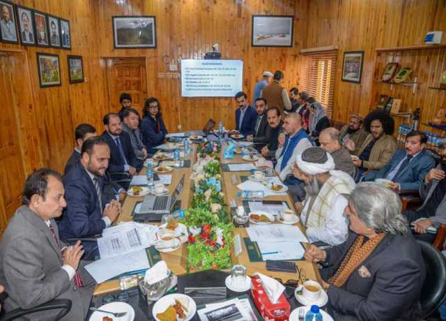سینیٹ کی قائمہ کمیٹی برائے امور کشمیر کے اراکین کا خپلو کا دورہ