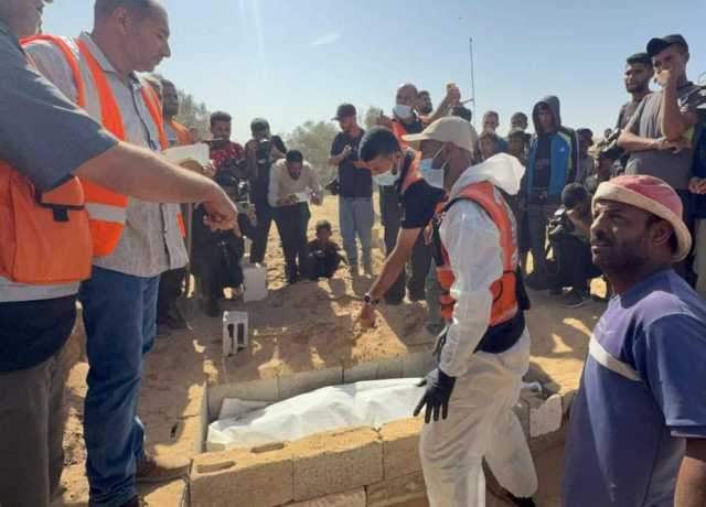 صیہونی قید میں شہید ہونے والے 54 گمنام فلسطینی اسیروں کی غزہ میں تدفین