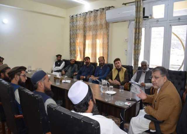 واپڈا حکام اور دیامر کے علماء کا اجلاس، ڈیم کی تعمیر کے امور پر تبادلہ خیال