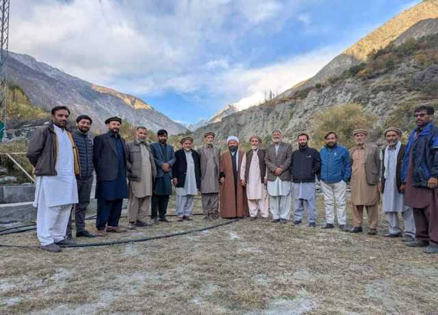 مرکزی انجمن امامیہ گلگت بلتستان کے صدر و اراکین کا بگروٹ کا دورہ