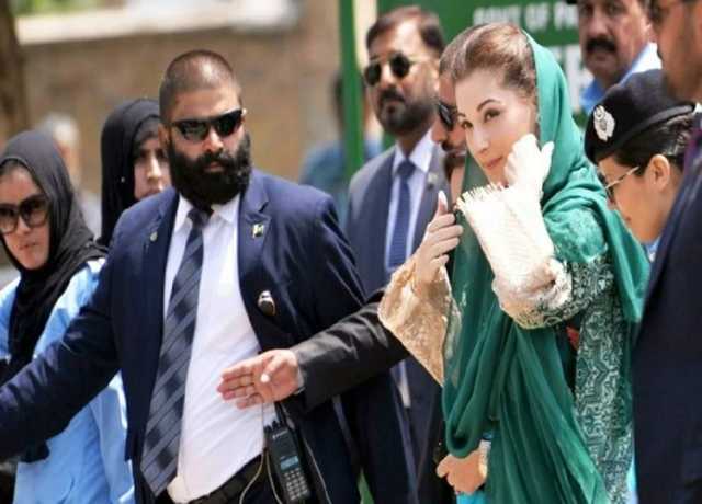 ٹی ایل پی پر پابندی کے بعد مریم نواز کے سکیورٹی اسٹاف اور دیگر عملے کی اسکریننگ شروع