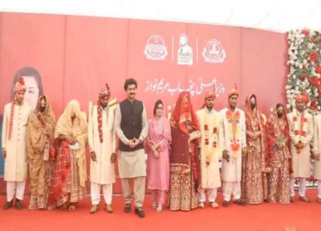 اوکاڑہ میں 'پنجاب دھی رانی پروگرام' کے تحت 150 اجتماعی شادیوں کا اہتمام