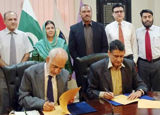 کے آئی یو اور واہ یونیورسٹی کے مابین اکیڈمک شراکت داری کے معاہدے پر دستخط