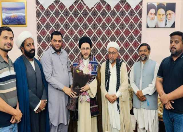ایم ڈبلیو ایم کراچی کے وفد کی علامہ شہنشاہ نقوی سے ملاقات، جعفریہ الائنس کی صدارت پر مبارکباد