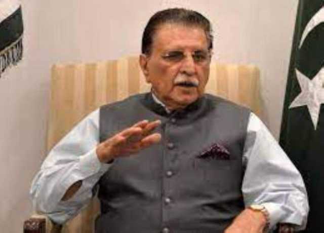 آزاد کشمیر میں وزیراعظم کی تبدیلی پر نواز شریف نے ہی فیصلہ کرنا ہے، راجہ فاروق