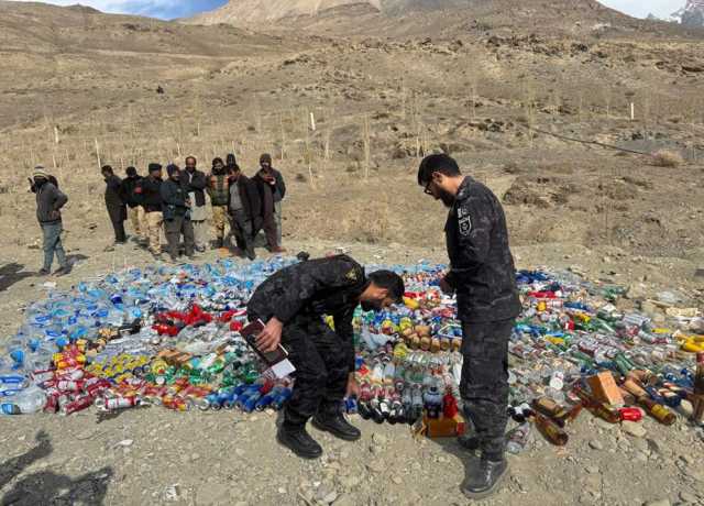 سوست بارڈر پر پکڑی گئی ممنوعہ اور غیر قانونی اشاء تلف کرنے کا فیصلہ