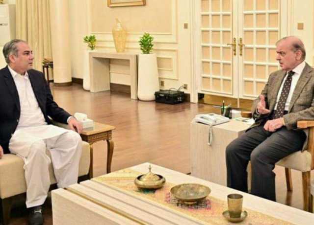 شہباز شریف سے محسن نقوی کی ملاقات، دورہ عمان اور ایران کے حوالے سے آگاہ کیا