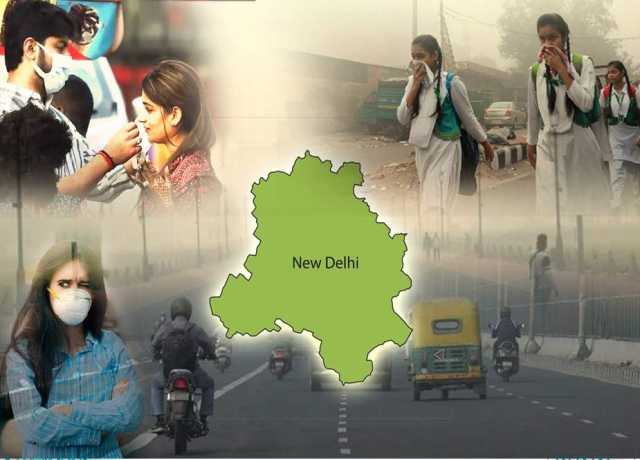 دہلی میں سخت آلودگی سے صورتحال تشویشناک، اے کیو آئی 400 سے تجاوز