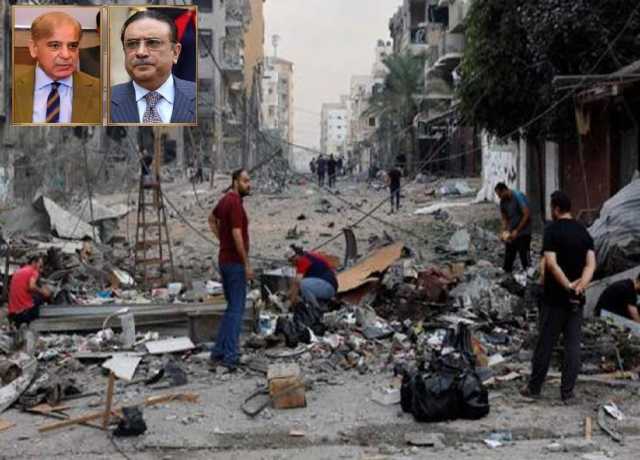 پاکستان نے اسرائیل کا فلسطینی سرزمین بشمول غزہ سے مکمل انخلا ضروری قرار دیدیا