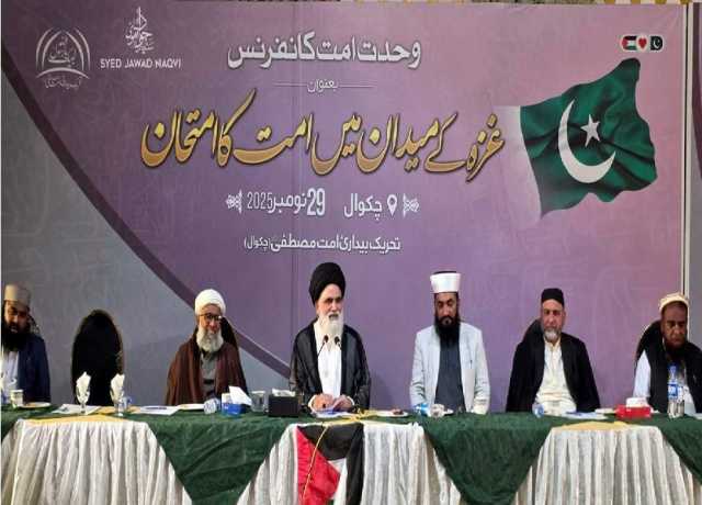 تحریکِ بیداریِ اُمتِ مصطفیٰ ﷺ کے زیراہتمام وحدتِ اُمت کانفرنس کا انعقاد