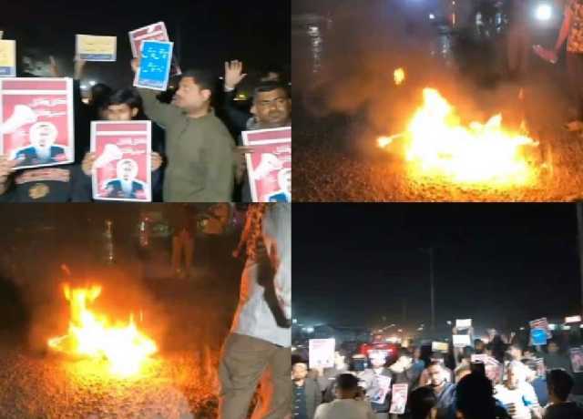 کراچی نیپا چورنگی حادثہ، علاقہ مکینوں کا رات گئے ایکبار پھر احتجاج، دوبارہ مظاہرے کا اعلان