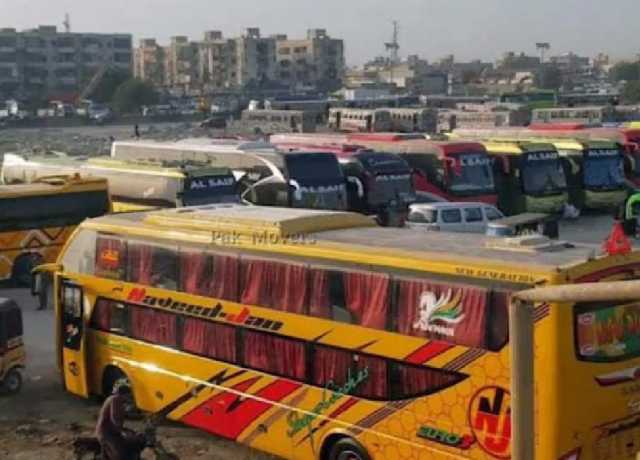 کراچی میں آنے والی انٹر سٹی بسوں کیلئے ایک اور مشکل کھڑی ہوگئی