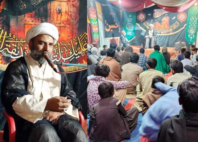 مسلم ممالک مظلوم فلسطینی قوم کے شانہ بشانہ کھڑے ہوں، علامہ مقصود ڈومکی