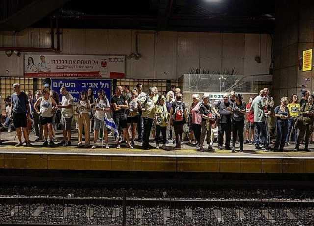 اسرائیل میں میں ٹرینوں کی آمدورفت میں خلل