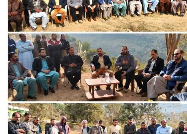 کوٹلی، حریت کانفرنس آزاد کشمیر شاخ کے وفد کی جماعت اسلامی کے رہنمائوں سے ملاقات