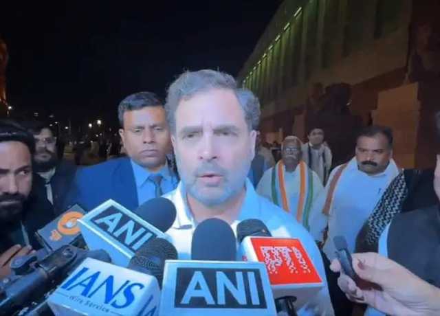 پارلیمنٹ میں 'ووٹ چوری' پر وزیر داخلہ امت شاہ کا جواب انکی گھبراہٹ ظاہر کررہا ہے، راہل گاندھی