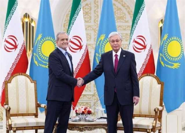 ایران قزاقستان تجارتی روڈ میپ تیار ہے، صدر مسعود پزیشکیان