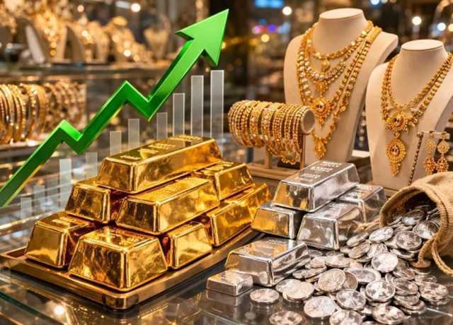 سونے کی فی تولہ قیمت میں پھر سے ہزاروں روپے کا اضافہ