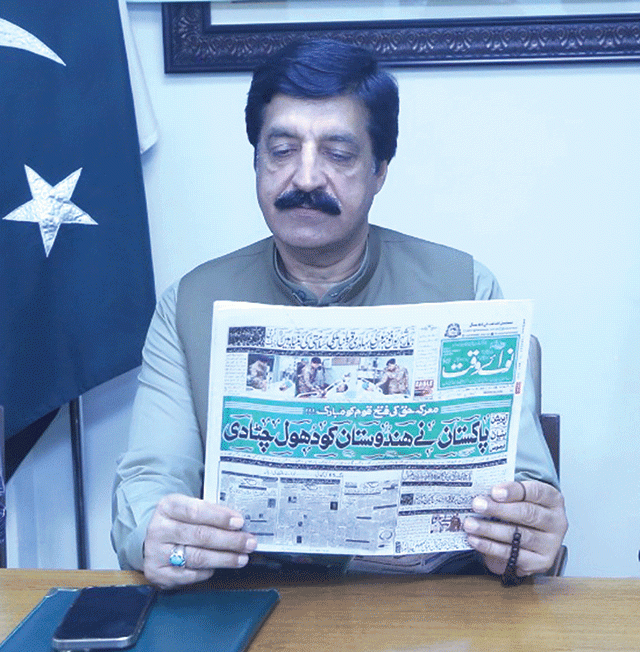 ’’پاکستان نے ہندوستان کو دھول چٹا دی‘‘ ، نوائے وقت کی شہ سرخی یہی بنتی تھی، دنیا نے بھارت کی بات نہیں مانی: گورنر پنجاب 