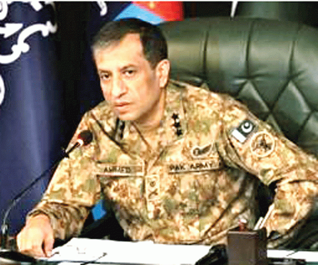 سمندر گھنائو نے کھیل پر ھارت کو شدید جواب ملے گا : ڈی جی آئی ایس پی آر 