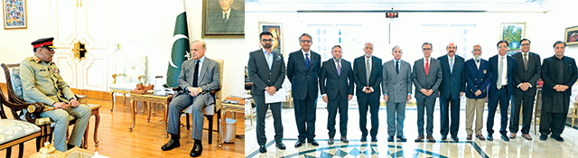 برآمدات  پر ایکسپورٹ  ڈویلپمنٹ  سر چارج  فوری  ختم  کیا  جائے  وزیراعظم  کی ہدایت  : ساحر  شمشاد  کی الوداعی  ملاقات 