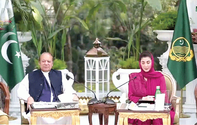 بانی  پی ٹی آئی کو لانے   والے  بھی  قصور وار  ‘ جھوٹ  کو شکست  ہوئی  : نواز  شریف  : لوگو ں کو  اصل  ِ نقل  کا  پتہ  چل  گیا : مریم  نواز