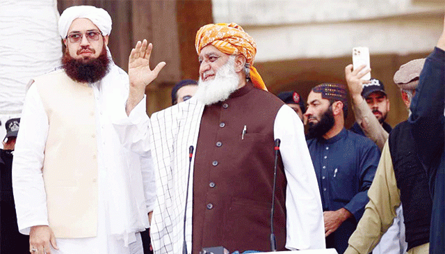 ٹرمپ کے ہاتھوں سے فلسطینیوں کا خون ٹپک رہا ہے: فضل الرحمن