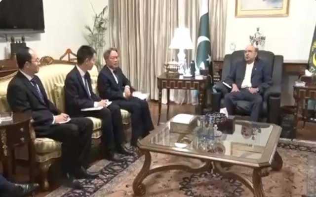 صدر پاکستان آصف علی زرداری کی چینی سفیر چیانگ زئے ڈونگ سے ملاقات