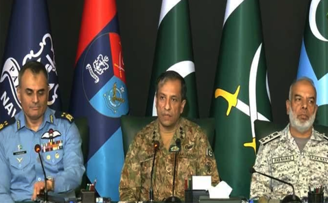 بھارت کا نیٹ ورک موجود ہے وہ دہشت گردوں کی تربیت اور انہیں ہتھیار فراہم کرتا ہے:ترجمان پاک فوج