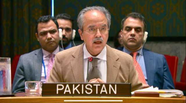 پاکستان نے سلامتی کونسل میں غزہ میں فوری، مستقل اور غیر مشروط سیزفائر نافذ کا مطالبہ کردیا۔