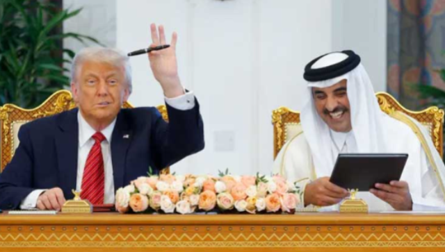 قطر اور امریکا کے درمیان بوئنگ طیاروں کی خریداری سمیت مختلف معاہدوں پر دستحط