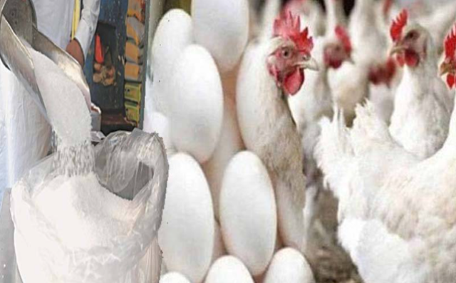 پنجاب بھر میں مہنگائی کا جن پھر سے بے قابو،چکن چینی کو پر لگ گئے۔