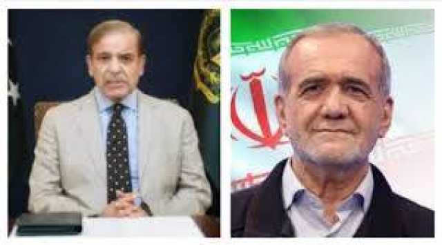 وزیراعظم شہبازشریف اور ایرانی صدر میں ٹیلیفونک رابطہ