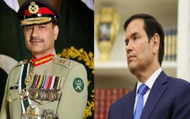 آرمی چیف جنرل سید عاصم منیر سے امریکی وزیرخارجہ مارکوروبیوکا ٹیلیفونک رابطہ