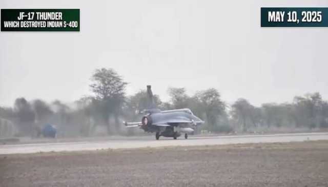 بھارتی دفاعی سسٹم S-400 تباہ کرنے والے JF-17 تھنڈر کے مناظر
