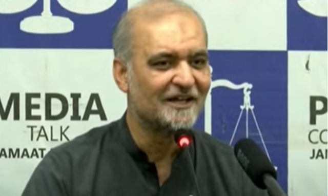 امید ہے حکومت جیتی ہوئی جنگ مذاکرات کی میز پر نہیں ہارے گی، حافظ نعیم الرحمان