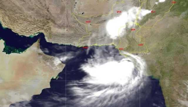 بحیرہ عرب میں موجود ہوا کا کم دباؤ ڈپریشن میں تبدیل