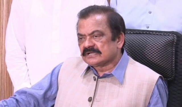 پی ٹی آئی اندرونی طور پر تقسیم ، عمران خان حکومت سے مذاکرات نہیں چاہتے ، رانا ثناءاللہ