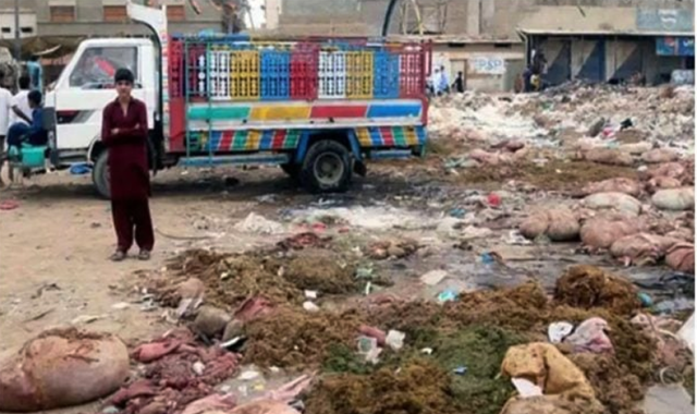 ڈمپرز ایسوسی ایشن کا عیدالاضحیٰ پر کراچی سے آلائشیں نہ اٹھانے کا اعلان