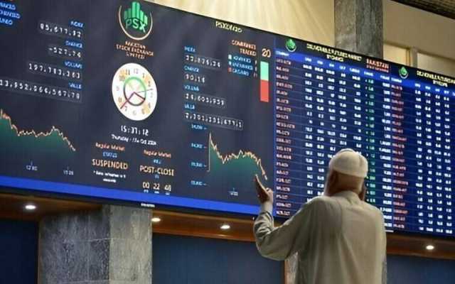 سٹاک ایکس چینج میں تاریخ رقم، 100 انڈیکس 1 لاکھ 22 ہزار 281 پوائنٹس کی نئی بلند ترین سطح پر پہنچ گیا۔