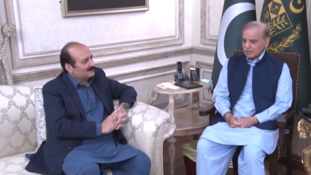 وزیر اعظم محمد شہباز شریف سے چیئرمین پرائم منسٹر یوتھ پروگرام رانا مشہود احمد خان کی ملاقات