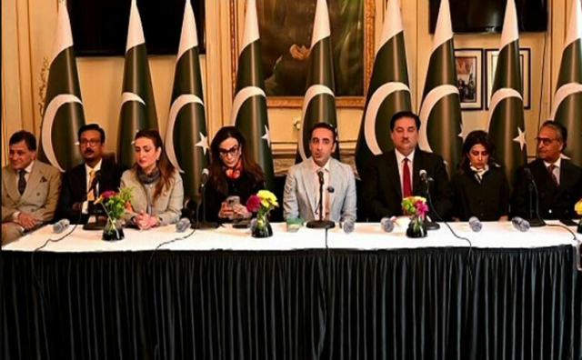 امریکا کو بھارت کو کان سے پکڑ کر بھی بات چیت تک لانا پڑے تو یہ دنیا کے مفاد میں ہوگا: بلاول