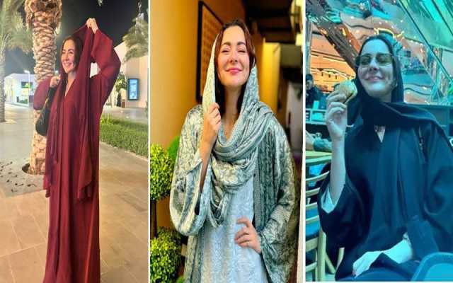 ہانیہ عامر کے حج ادائیگی کے بعد سعودی عرب کے مختلف مقامات کے سیر سپاٹے، تصاویر سوشل میڈیا پر شیئر
