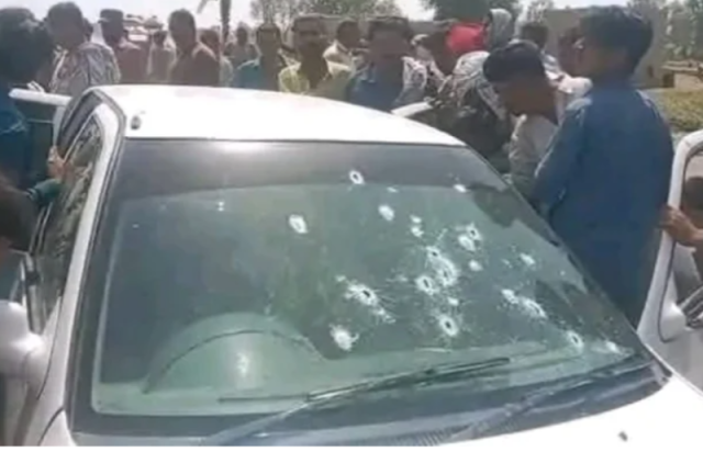 شکارپور میں کار پر فائرنگ سے 4 افراد جاں بحق