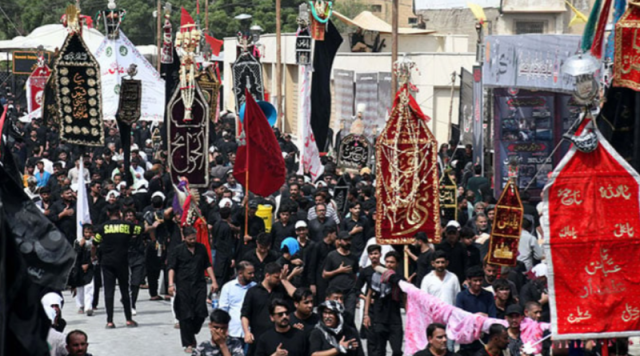 یوم عاشور پر ملک بھر میں مجالس عزا اور جلوس برآمد