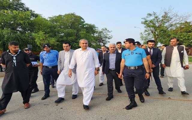 محسن نقوی اور طلال چودھری کا اسلام آباد کی 14 برس زیر التوا ماڈل جیل کا دورہ