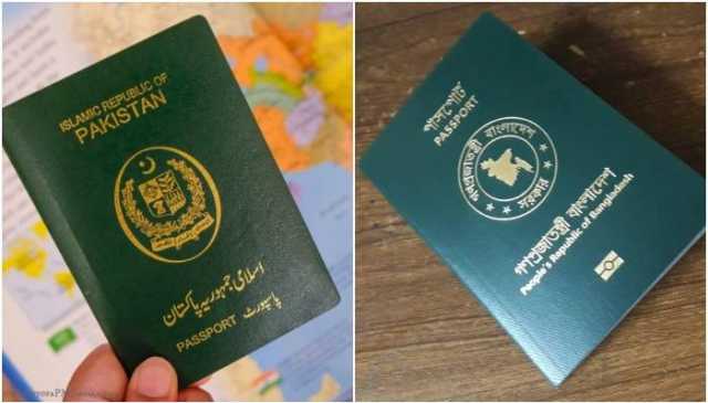پاکستان اور بنگلادیش کا سفارتی و سرکاری پاسپورٹس پر ویزا فری انٹری دینےکا فیصلہ