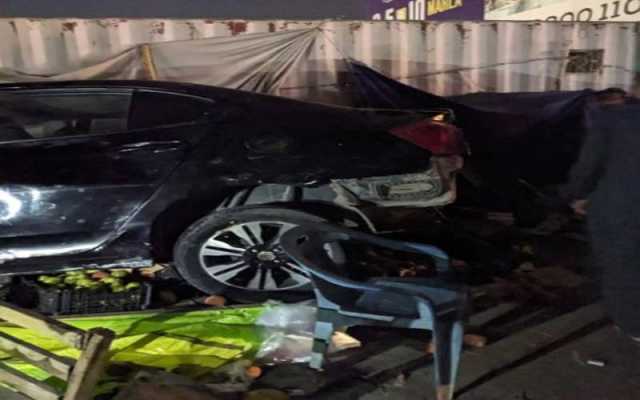 لاہور:سندر میں تیز رفتار کار کی ٹکر سے 3 افراد جاں بحق