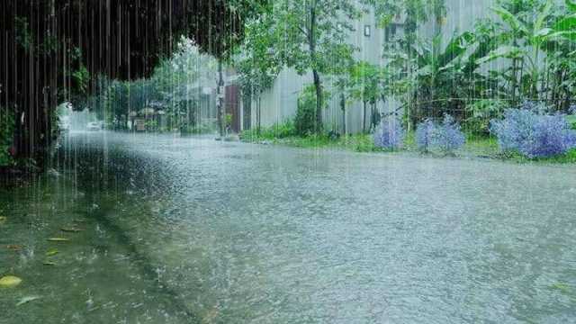 لاہور میں تیز ہواؤں کے ساتھ موسلادھار بارش سے گرمی اور حبس میں کمی